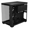 PC korpus ASUS A32 PLUS ATX, must — karastatud klaas, RGB ventilaatorid, USB-C, toetab ATX/Micro-ATX/Mini-ITX