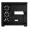 PC korpus ASUS A32 PLUS ATX, must — karastatud klaas, RGB ventilaatorid, USB-C, toetab ATX/Micro-ATX/Mini-ITX
