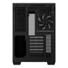 PC korpus ASUS A32 PLUS ATX, must — karastatud klaas, RGB ventilaatorid, USB-C, toetab ATX/Micro-ATX/Mini-ITX