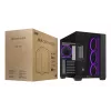 PC korpus ASUS A32 PLUS ATX, must — karastatud klaas, RGB ventilaatorid, USB-C, toetab ATX/Micro-ATX/Mini-ITX