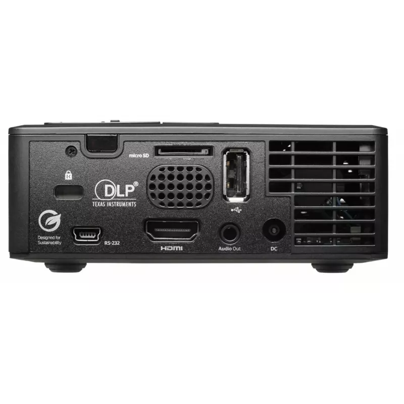 Projektor OPTOMA ML750i LED DLP WXGA 450 ANSI lm, viskesuhe 1,5:1, fikseeritud fookuskaugus, 3D, must