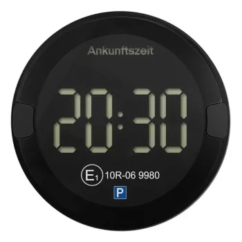 Parkimisketas OOONO P-Disc No2 Must Elektrooniline
