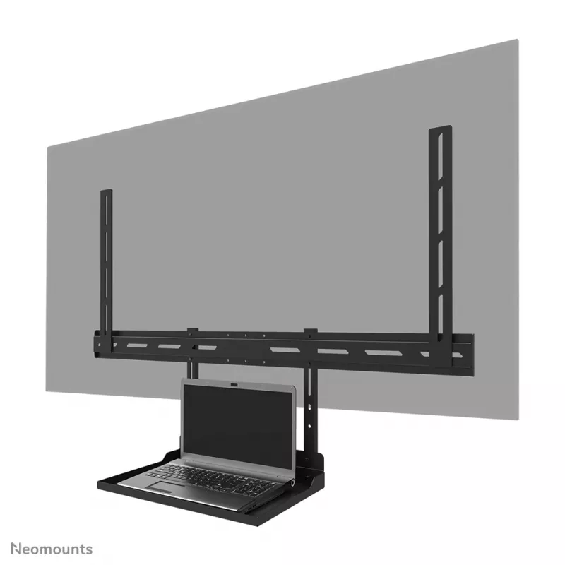 Neomounts sülearvuti riiulikomplekt AV45-500BL 43–110-tolliste ekraanide jaoks, VESA kuni 600x400, max 2,5 kg, 900×242×640 mm