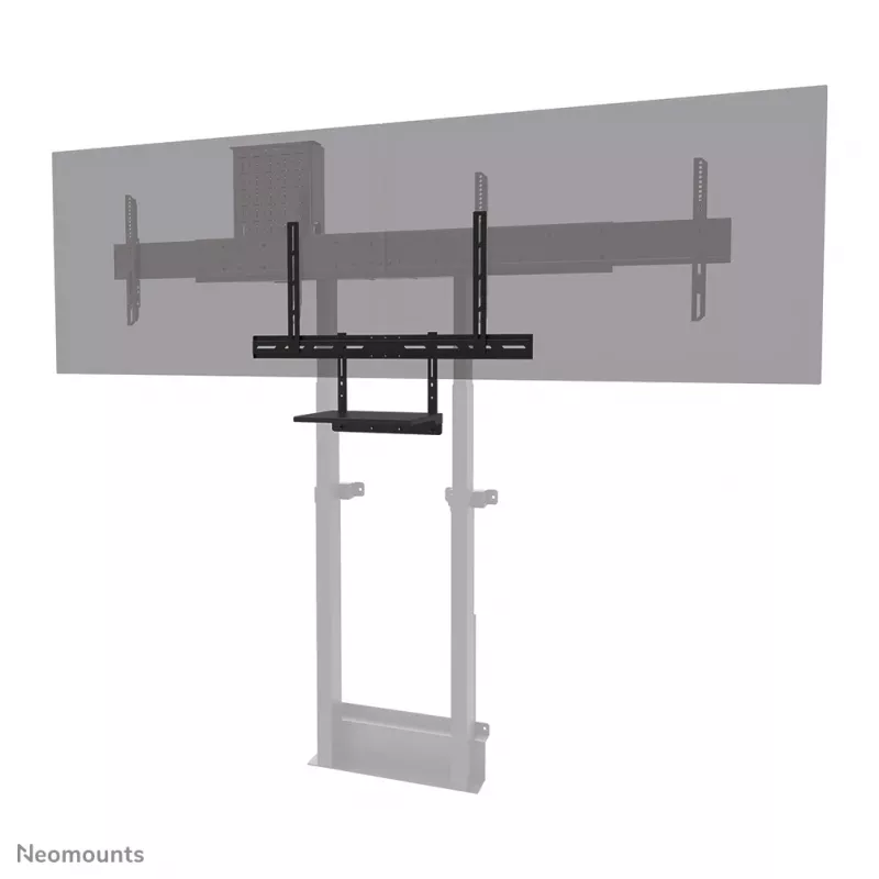 Neomounts sülearvuti riiulikomplekt AV45-500BL 43–110-tolliste ekraanide jaoks, VESA kuni 600x400, max 2,5 kg, 900×242×640 mm