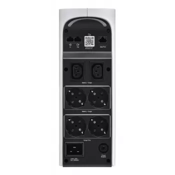 APC Back-UPS Pro, 2200VA/1320W, torn, 230V, 4x Schuko ja 2x IEC C13 pistikupesa, RGB tuled, puhas siinuslaine, Arctic (valge)