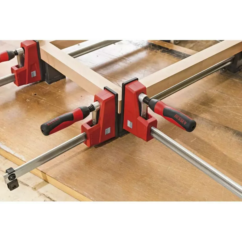 Bessey kehaklamber REVO KRE 1250/95 (mudel KRE125-2K) - reguleeritav 1250 mm latt, 95 mm kurgusügavus