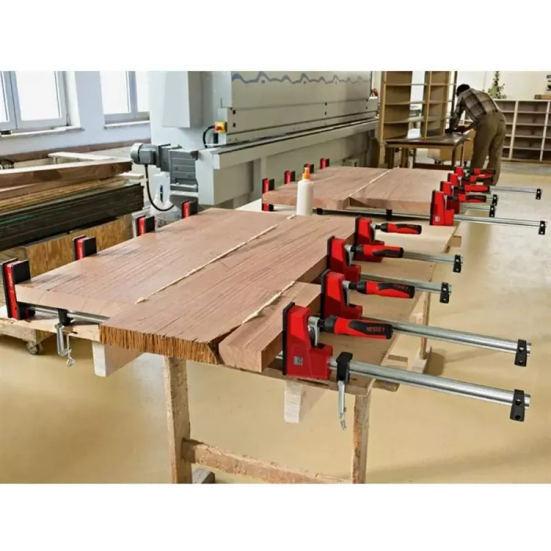 Bessey kehaklamber REVO KRE 1250/95 (mudel KRE125-2K) - reguleeritav 1250 mm latt, 95 mm kurgusügavus