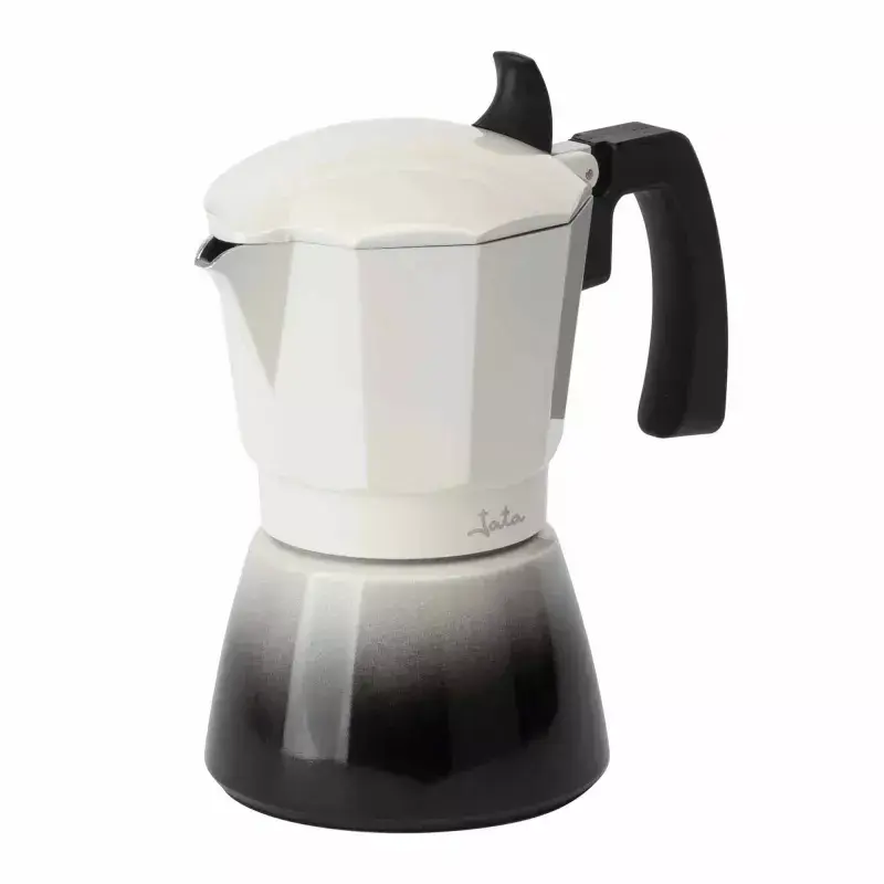 Moka pot Jata HCAF2412 0.7 L must valge 108 mm laius 1 tk