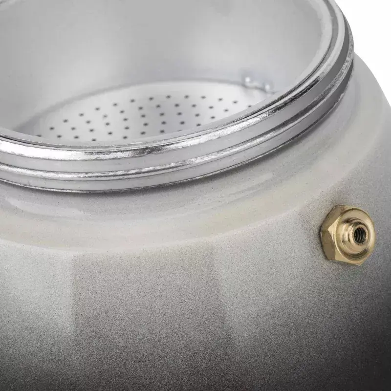 Moka pot Jata HCAF2412 0.7 L must valge 108 mm laius 1 tk