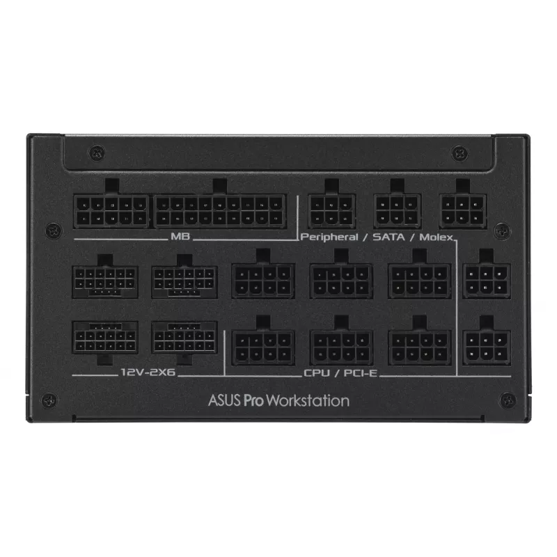 ASUS Pro WS 2200W Platinum toiteplokk 20+4 pin ATX ATX Must