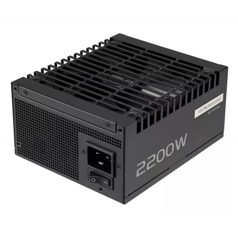 ASUS Pro WS 2200W Platinum toiteplokk 20+4 pin ATX ATX Must