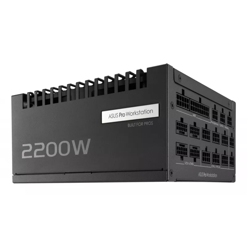 ASUS Pro WS 2200W Platinum toiteplokk 20+4 pin ATX ATX Must