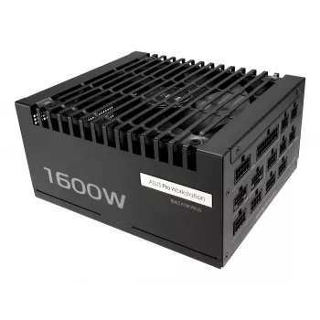 ASUS Pro WS 1600W Platinum toiteplokk 20+4 pin ATX ATX Must