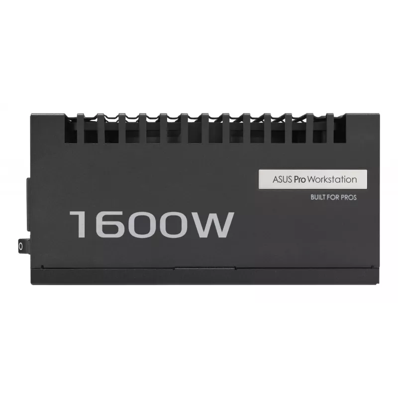 ASUS Pro WS 1600W Platinum toiteplokk 20+4 pin ATX ATX Must