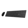 MSI FORGE K210 WIRELESS COMBO klaviatuur Hiir kaasas Kodu/Kontor USB QWERTY USA inglise Must