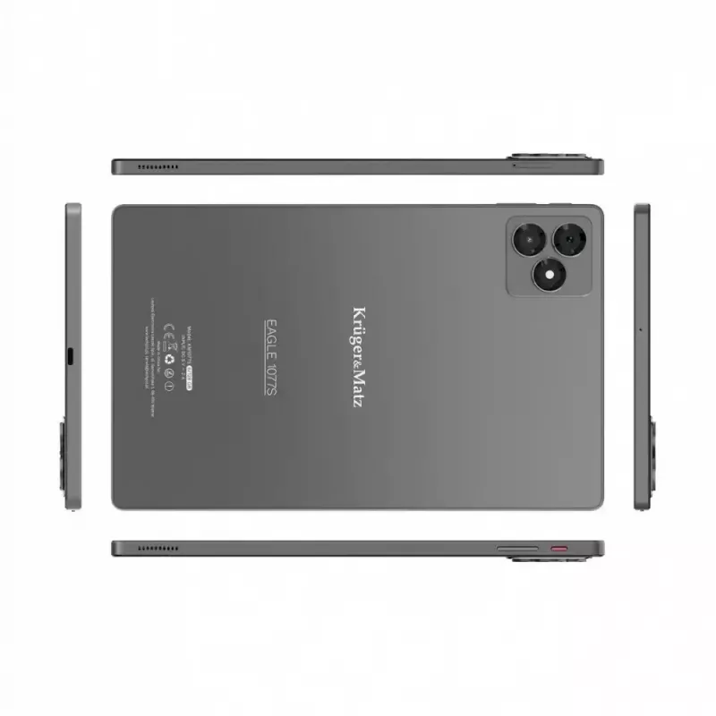 Tahvelarvuti Kruger & Matz KM1077 10,1-tolline ekraan neljatuumaline 4GB muutmälu 64GB salvestusruum Android