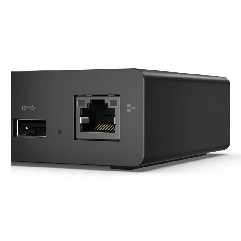 Dokkimisjaam Lenovo ThinkPad USB4 Dock 5000 — juhtmega Thunderbolt 4, 65 W PD, 3840×2160, HDMI, 4× USB-A, Gigabit Ethernet, must