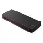 Dokkimisjaam Lenovo ThinkPad USB4 Dock 5000 — juhtmega Thunderbolt 4, 65 W PD, 3840×2160, HDMI, 4× USB-A, Gigabit Ethernet, must