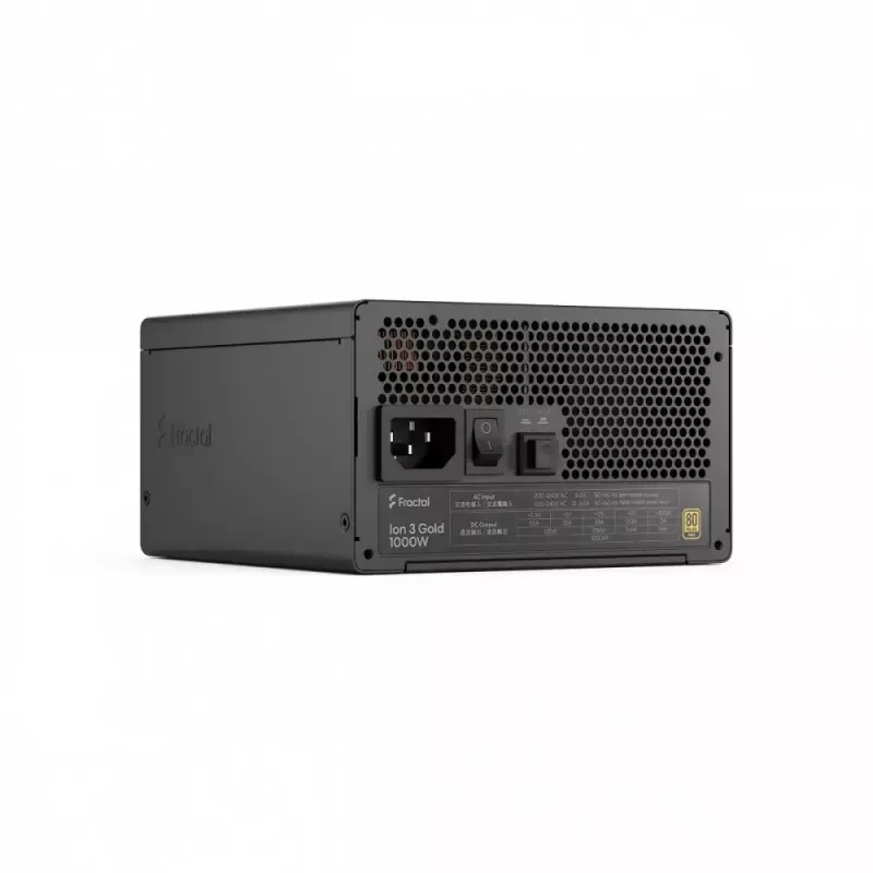 fractal design FDE Ion 3 GOLD 1000W 80+ GOLD Must toiteplokk