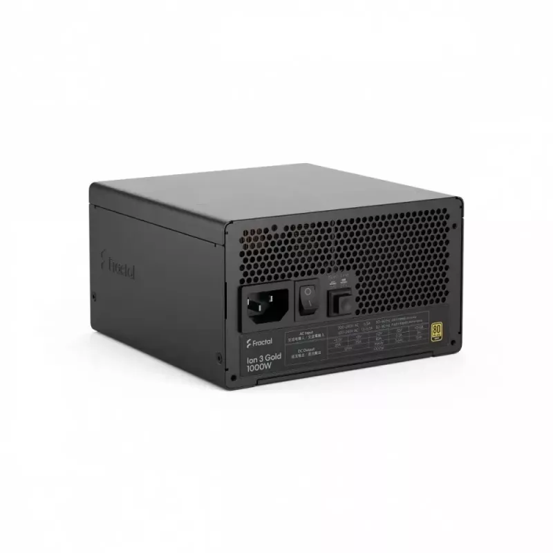 fractal design FDE Ion 3 GOLD 1000W 80+ GOLD Must toiteplokk