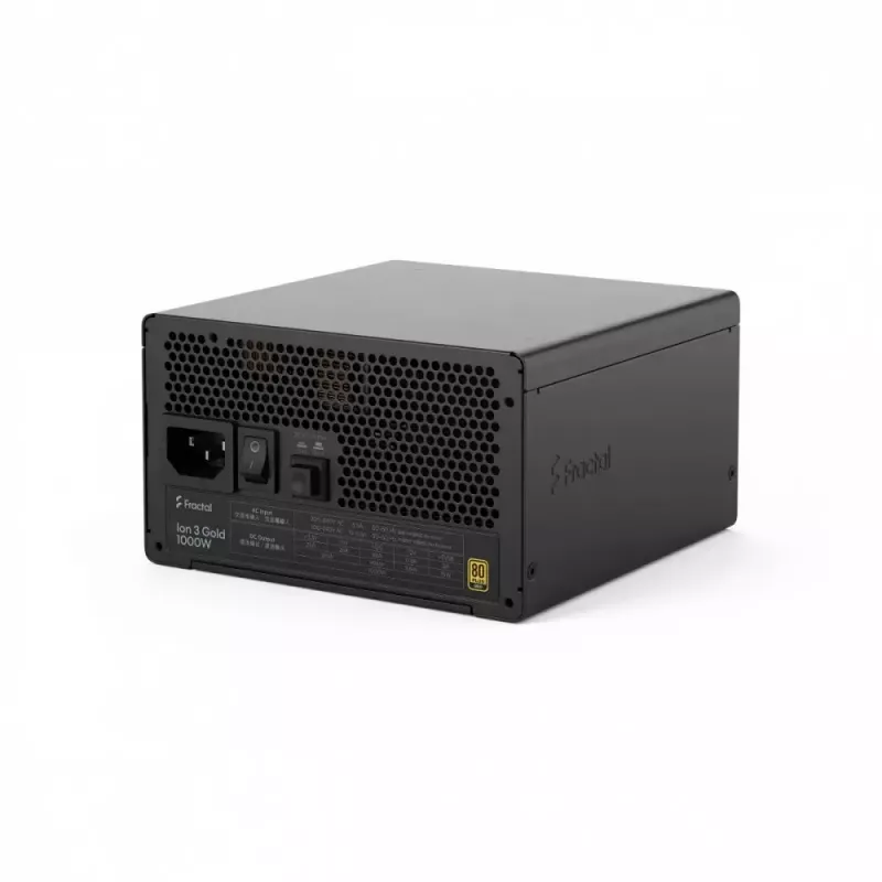 fractal design FDE Ion 3 GOLD 1000W 80+ GOLD Must toiteplokk