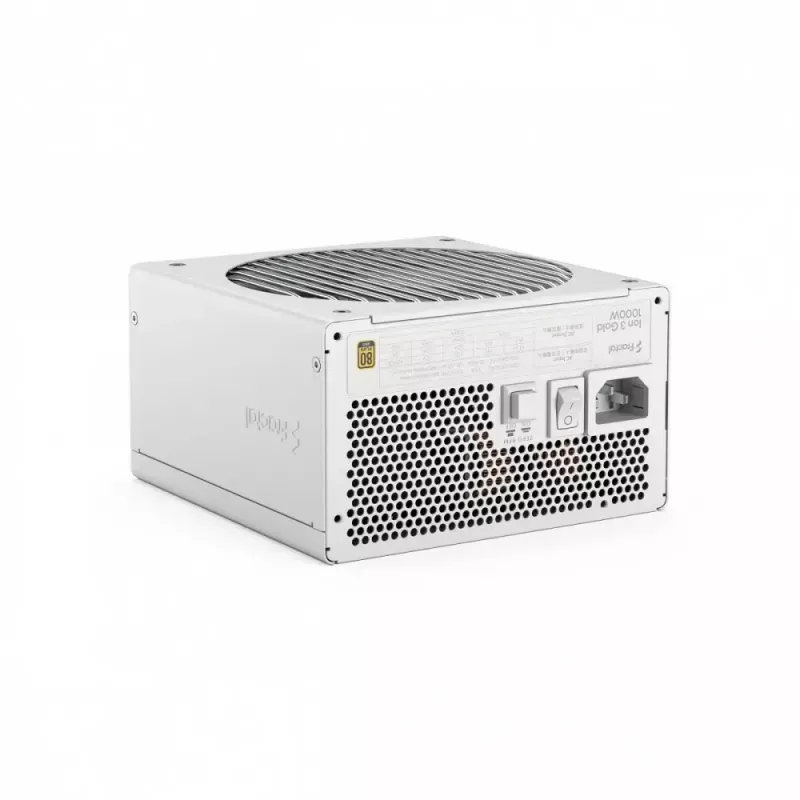 Toiteplokk fractal design FDE Ion 3 GOLD 1000W 80+ GOLD Valge — 1000 W, 80+ Gold tõhusus, ATX