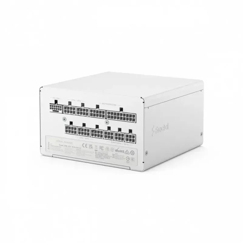 Toiteplokk fractal design FDE Ion 3 GOLD 1000W 80+ GOLD Valge — 1000 W, 80+ Gold tõhusus, ATX