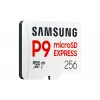 microSDXC mälukaart Samsung P9 Express 256 GB — UHS-I, lugemine 800 MB/s, V30, U1, vastupidav
