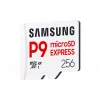 microSDXC mälukaart Samsung P9 Express 256 GB — UHS-I, lugemine 800 MB/s, V30, U1, vastupidav