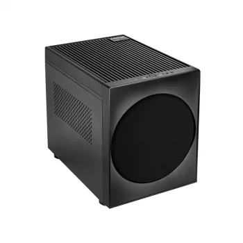 Computer case CHIEFTEC CI-03B-OP Cube Must — Cube form factor, supports Micro ATX/Mini-ITX, 2x3.5 inch + 2x2.5 inch, 1x200 mm front fan