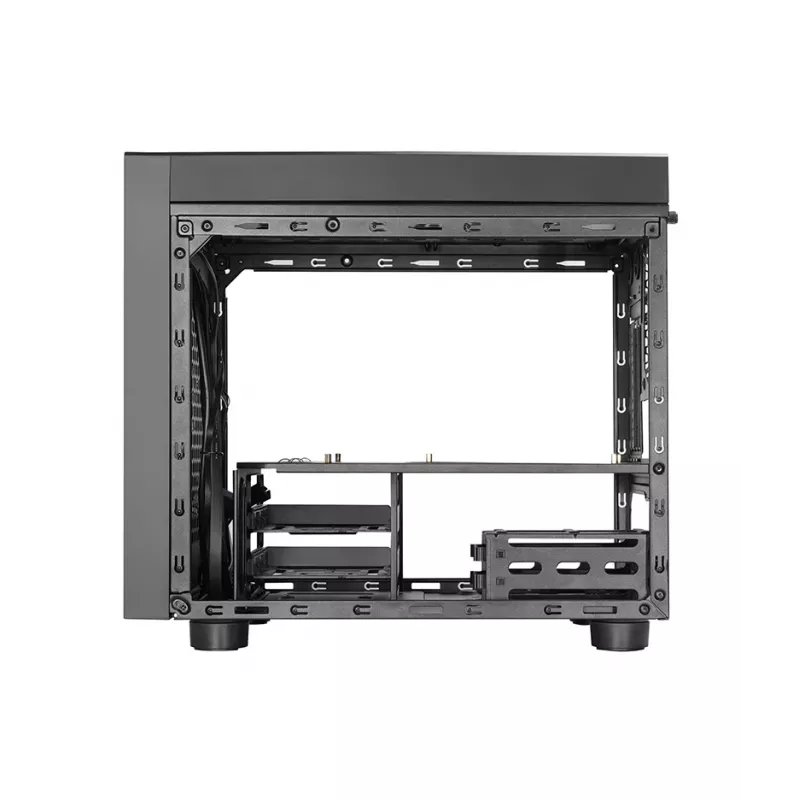 Computer case CHIEFTEC CI-03B-OP Cube Must — Cube form factor, supports Micro ATX/Mini-ITX, 2x3.5 inch + 2x2.5 inch, 1x200 mm front fan
