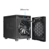 Computer case CHIEFTEC CI-03B-OP Cube Must — Cube form factor, supports Micro ATX/Mini-ITX, 2x3.5 inch + 2x2.5 inch, 1x200 mm front fan