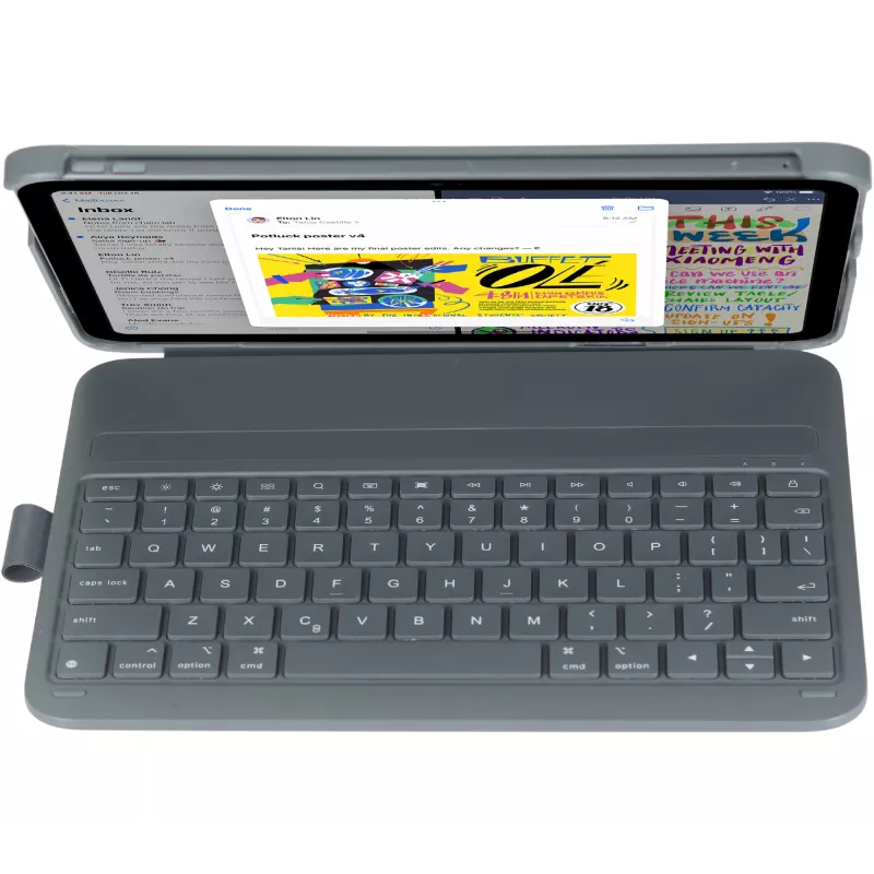 DEQSTER õhuke PRO klaviatuur 10.9 inch/11 inch QWERTZ German Mechanical Wireless