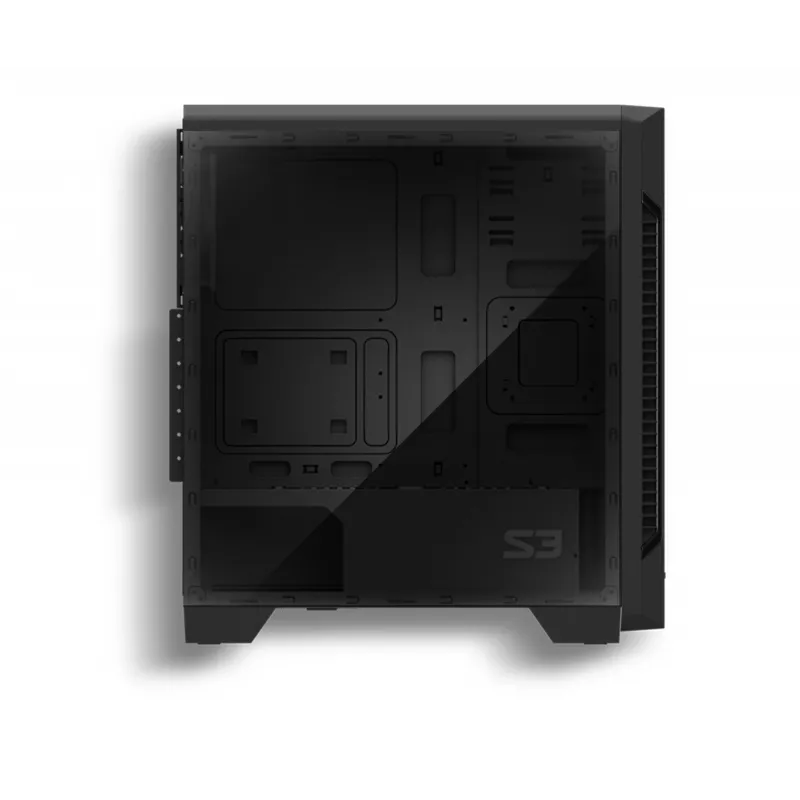 Zalman S3 arvutikorpus Midi Tower Must