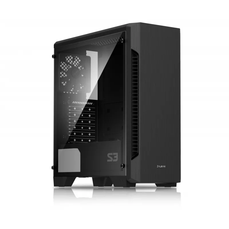 Zalman S3 arvutikorpus Midi Tower Must
