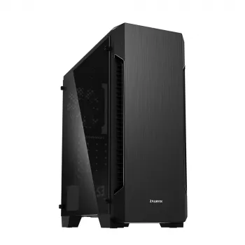 Zalman S3 TG arvutikorpus Midi Tower Must