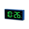 Digitaalne äratuskell Hama Ibiza sinine LCD aku USB 150x34x73mm