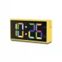 Digitaalne äratuskell Hama Ibiza kollane LCD aku USB