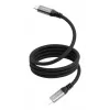 USB C - USB C andmekaabel ADATA CACCU3-100W-100AN-BK — USB 3.2 Gen 2 (10 Gbit/s), 1 m, must