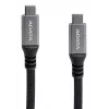 USB C - USB C andmekaabel ADATA CACCU3-100W-100AN-BK — USB 3.2 Gen 2 (10 Gbit/s), 1 m, must