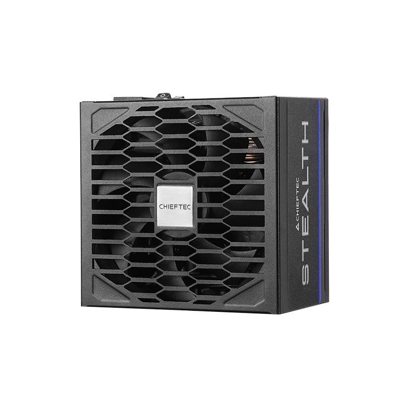 Toiteplokk CHIEFTEC Stealth Vega M SPX-1000-FC 1000W 24-kontaktiline ATX 80 PLUS Platinum, 135 mm ventilaator, must