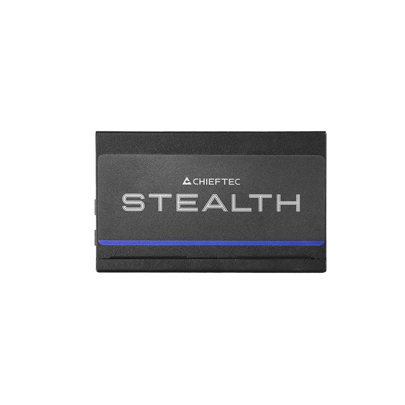 Toiteplokk CHIEFTEC Stealth Vega M SPX-1000-FC 1000W 24-kontaktiline ATX 80 PLUS Platinum, 135 mm ventilaator, must