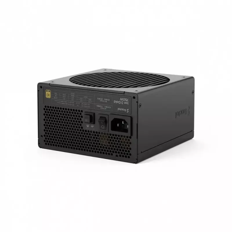 Toiteplokk fractal design FDE Ion 3 GOLD 750W 80+ GOLD Must, modulaarne ATX, 750W väljund