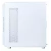 PC korpus ZALMAN i3 NEO ARGB V2 VALGE Midi Tower, karastatud klaas, 3x120 mm esiventilaatorit, toetab ATX/Mini-ITX