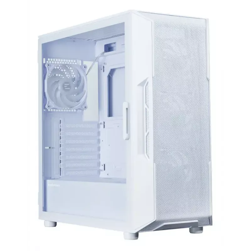 PC korpus ZALMAN i3 NEO ARGB V2 VALGE Midi Tower, karastatud klaas, 3x120 mm esiventilaatorit, toetab ATX/Mini-ITX