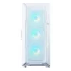PC korpus ZALMAN i3 NEO ARGB V2 VALGE Midi Tower, karastatud klaas, 3x120 mm esiventilaatorit, toetab ATX/Mini-ITX