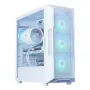 PC korpus ZALMAN i3 NEO ARGB V2 VALGE Midi Tower, karastatud klaas, 3x120 mm esiventilaatorit, toetab ATX/Mini-ITX