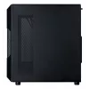 ZALMAN Mid Tower PC Case I3 NEO V2, must, 4x RGB ventilaatorit, ATX/microATX tugi