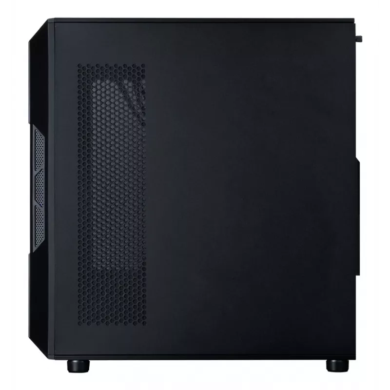 ZALMAN Mid Tower PC Case I3 NEO V2, must, 4x RGB ventilaatorit, ATX/microATX tugi