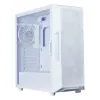 Arvutikorpus Zalman I3 NEO V2 VALGE Midi Tower, ATX/Mini-ITX, karastatud klaas, 3x120mm esiventilaatorid, USB 3.2 Gen1